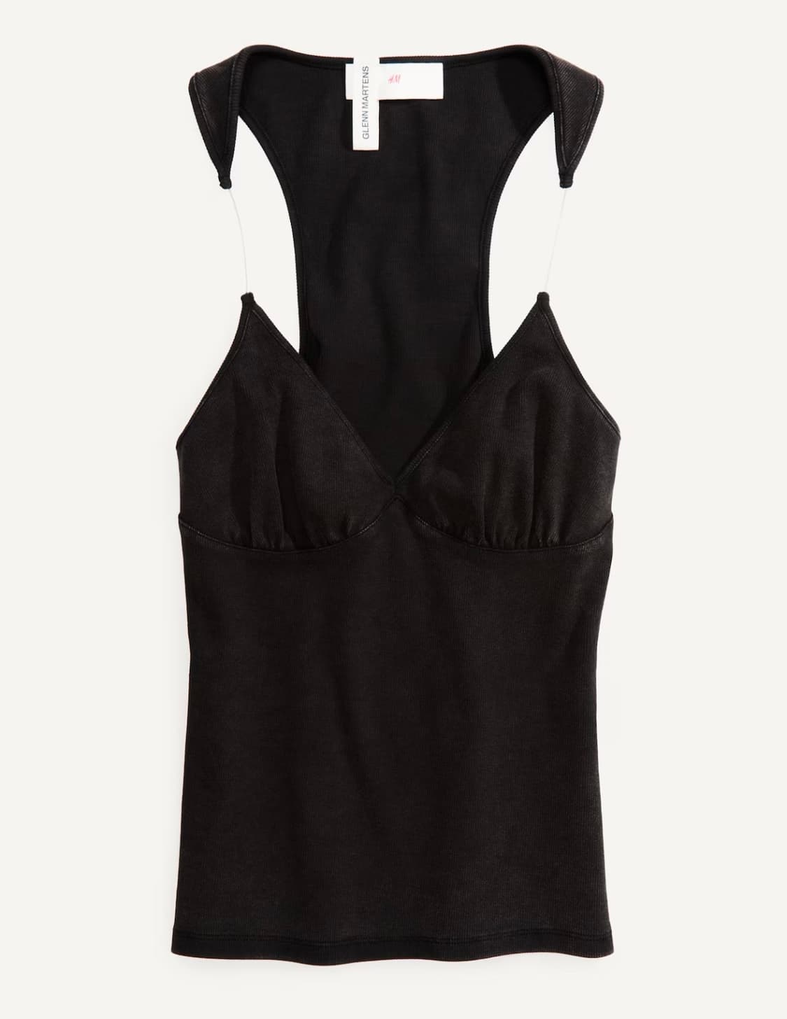 H&M 글렌마틴스 리브드 슬리브리스 탑 상품이미지2