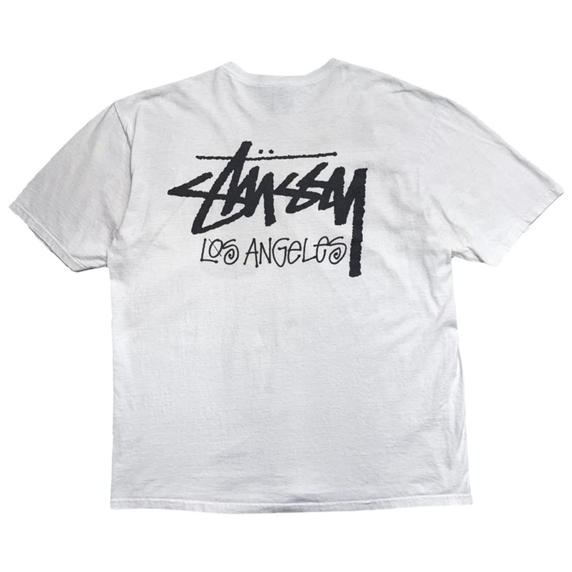 STUSSY LOS ANGELES 그래픽 반팔 티 화이트 XL 상품이미지9