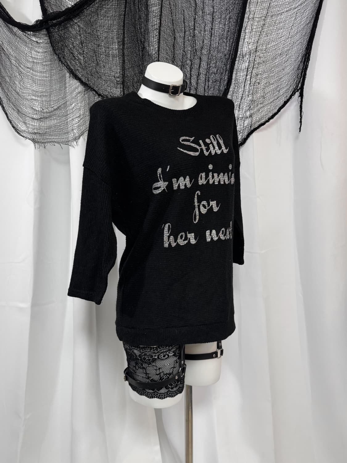 lettering glitter t-shirt 상품이미지2