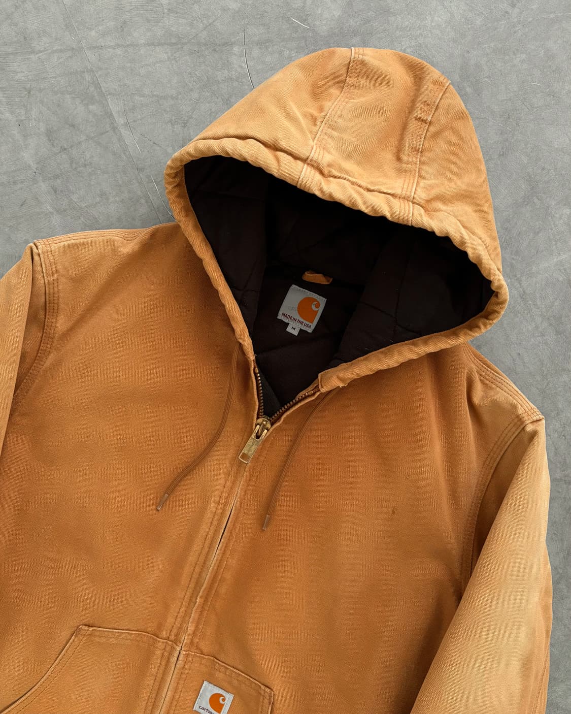 Carhartt 칼하트 베이지 덕 액티브 워크 자켓 상품이미지2