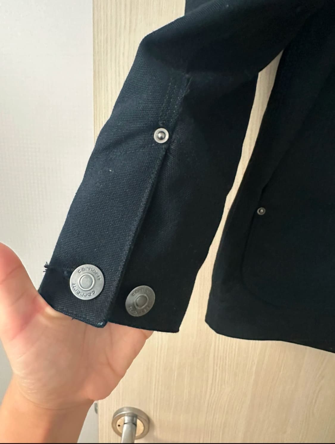 칼하트 초어코트 블랙  상품이미지4