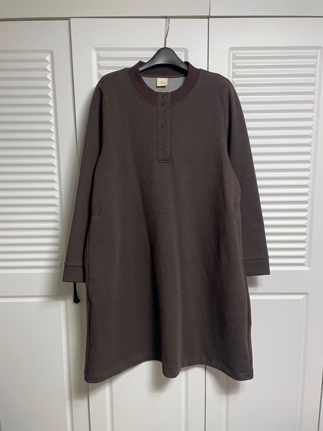 이새 기모 원피스 ISAE 상품이미지1