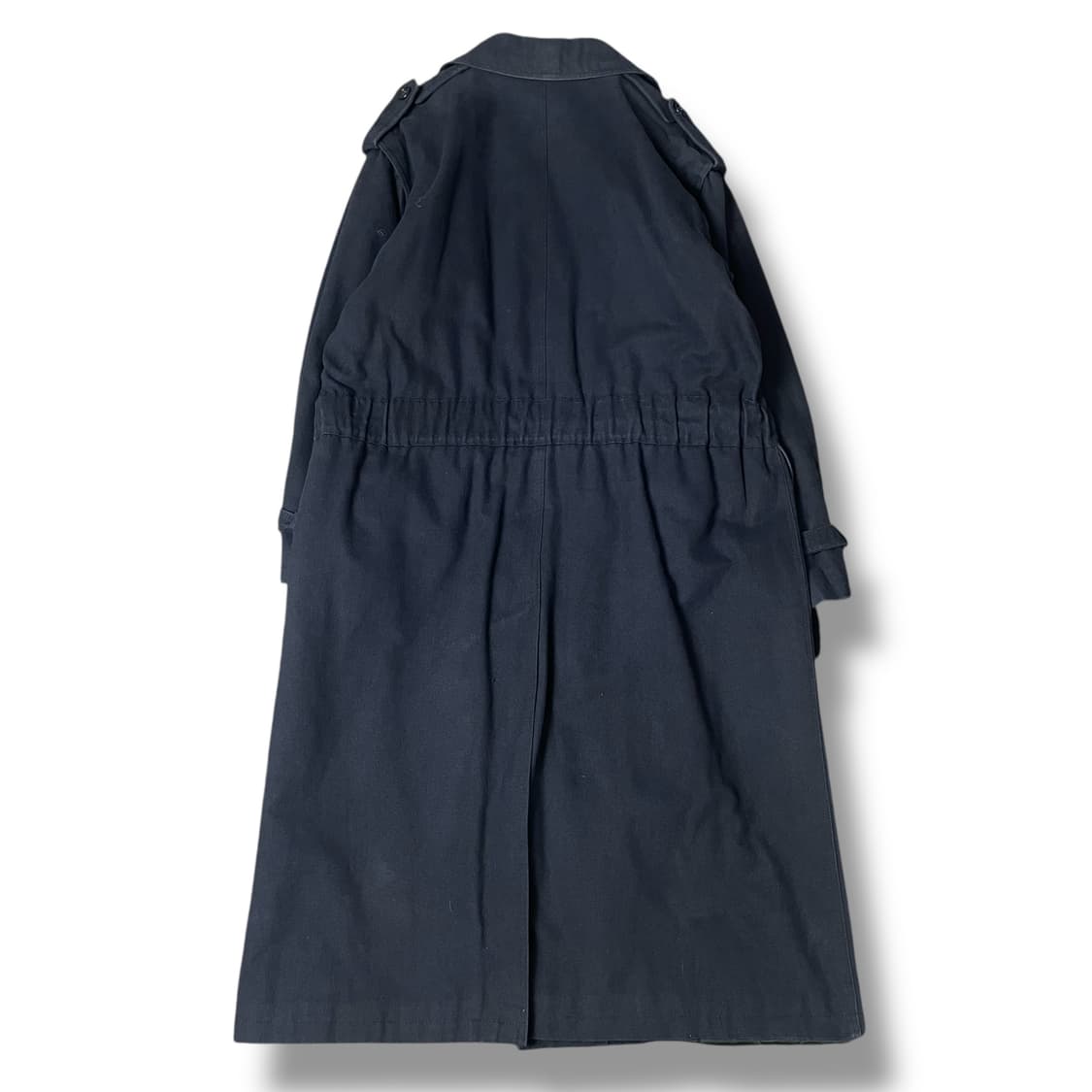 Tagliatore 이태리 네이비 벨티드 더블 롱 누빔 트렌치코트 상품이미지2