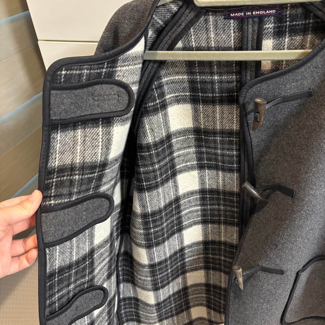 (영국제) 런던 트레디션 그레이 더플 코트 떡볶이 코트 상품이미지7