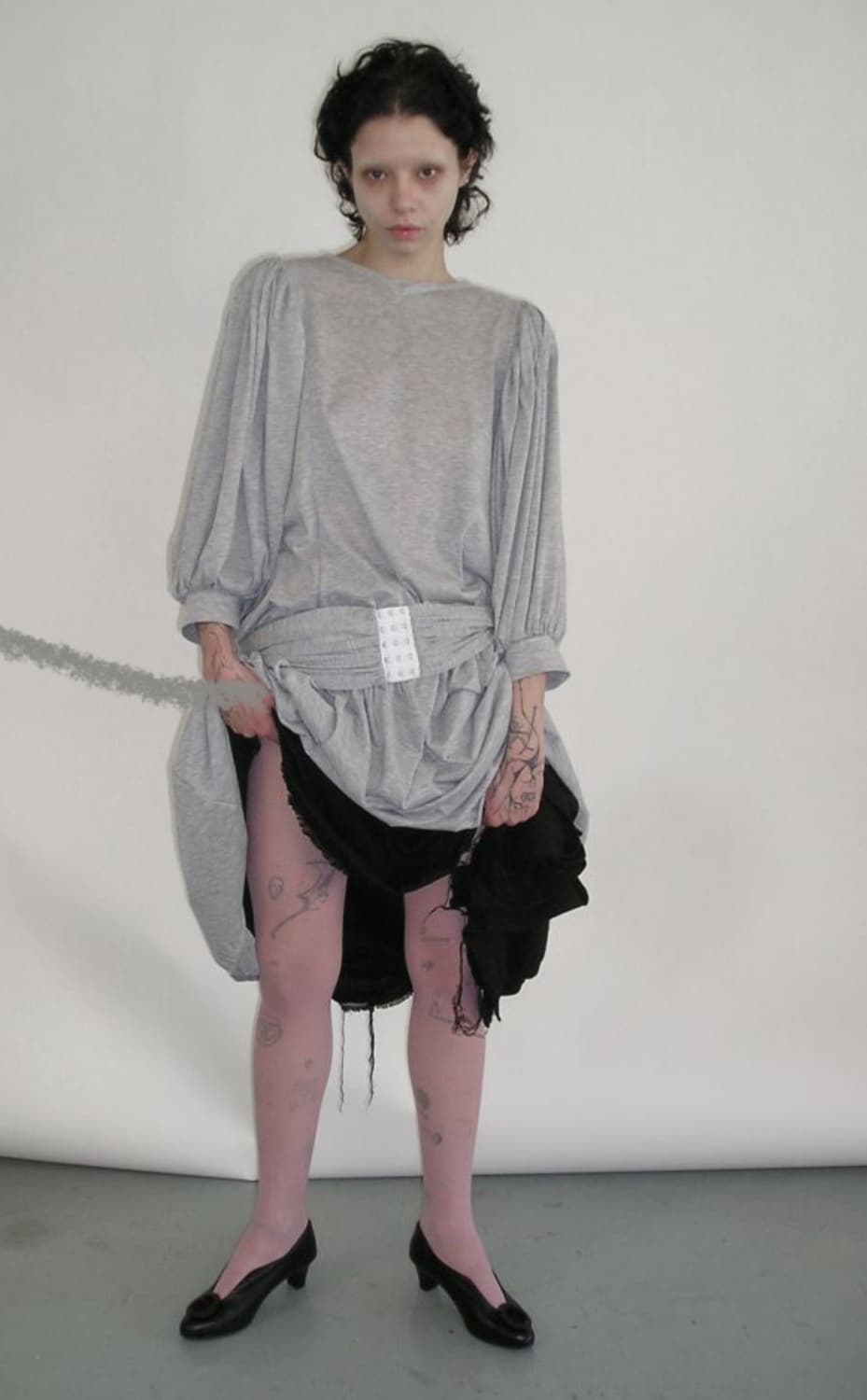 에옹쓰 아르누보 드레스 세이지그린 상품이미지5