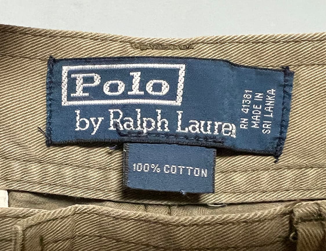 POLO 폴로 클래식 밀리터리 남자 카고반바지 캐주얼 카키 L 33 상품이미지4