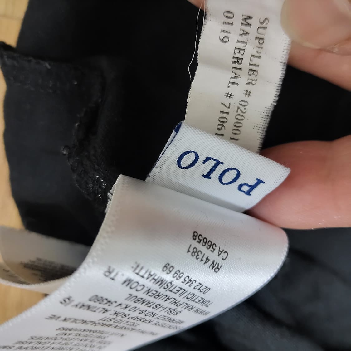 폴로 랄프로렌 블랙 반팔 티셔츠 95 100 상품이미지4