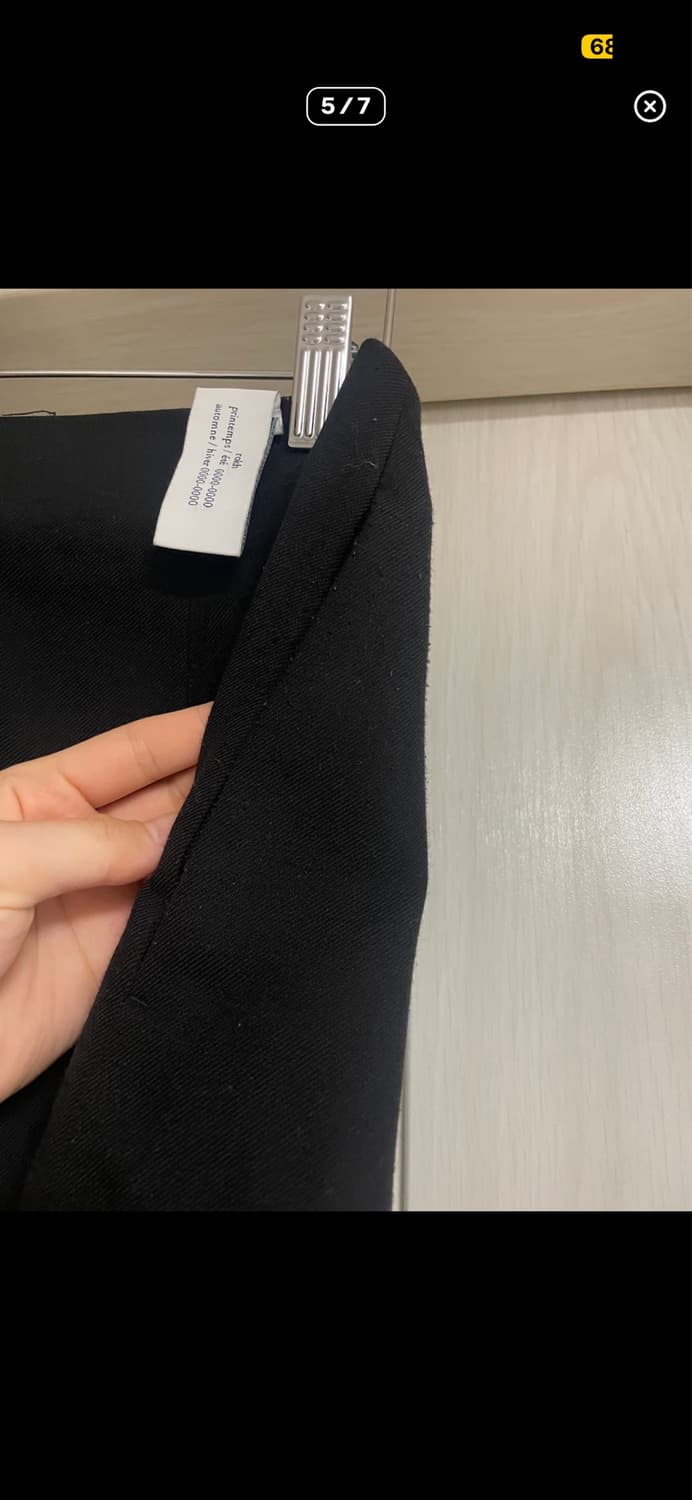 Rokh H&M 콜라보 플리츠 스커트 36 상품이미지5