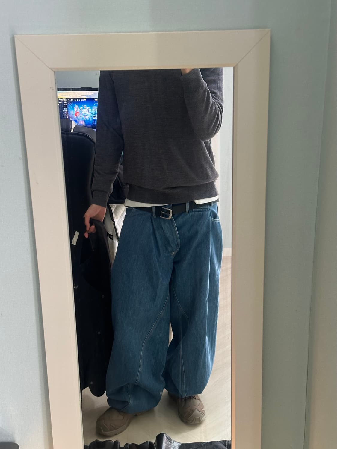 비앙카 손더스 데님팬츠  shift 23 jeans(S) 상품이미지4