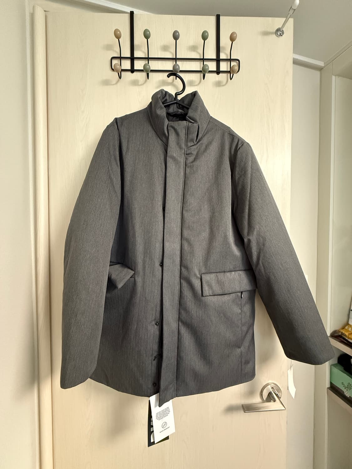  [새상품/택 있음] DKNY 패딩 하프코트 자켓 (S사이즈) 상품이미지1