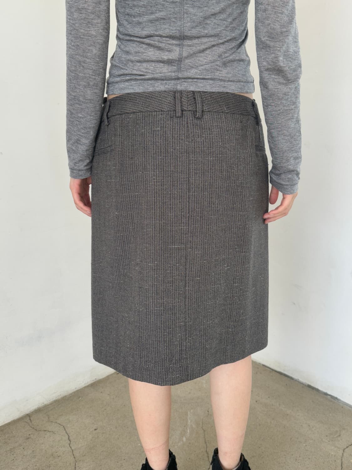 마르지엘라 랩 울 스커트 상품이미지2