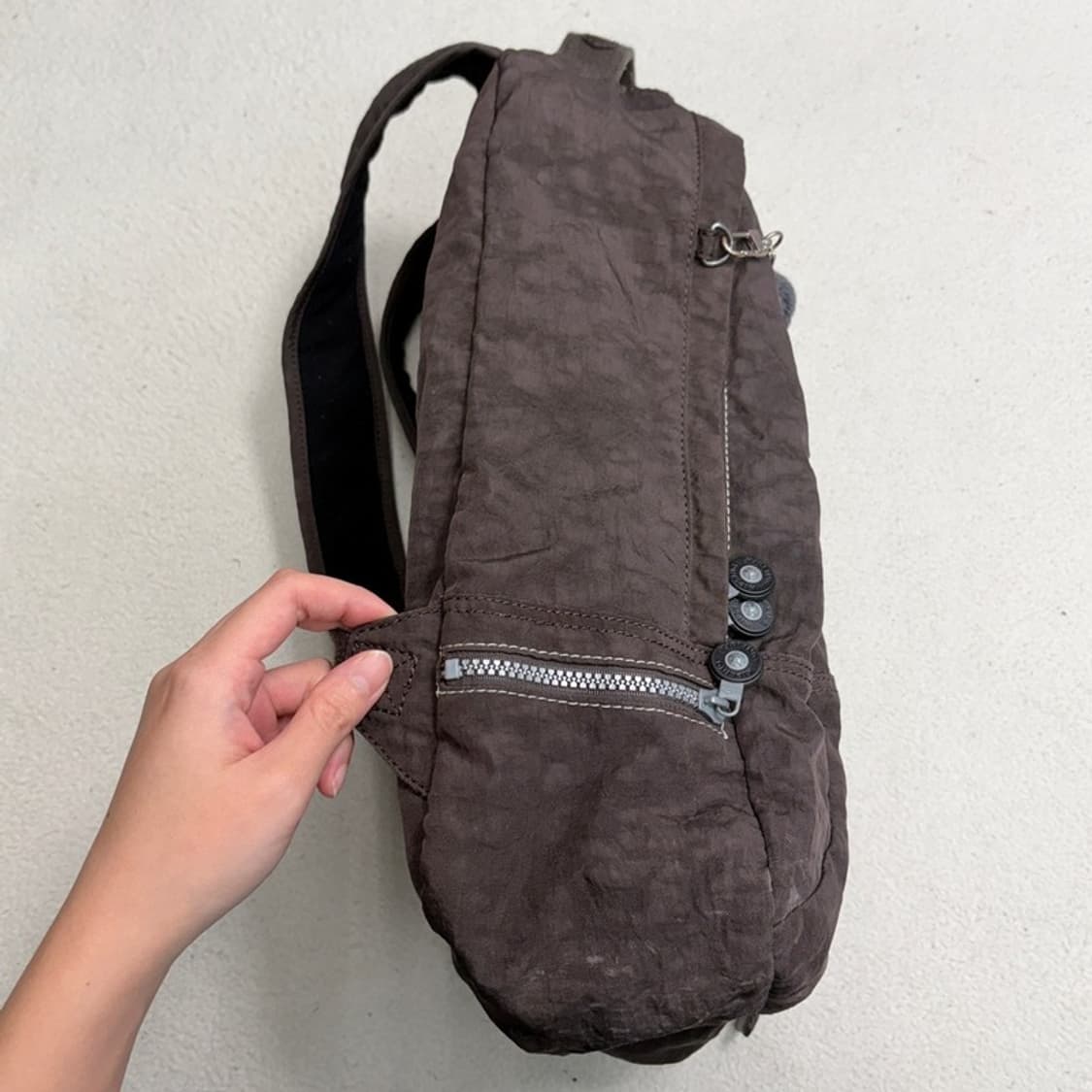 KIPLING 브라운 백팩 상품이미지4