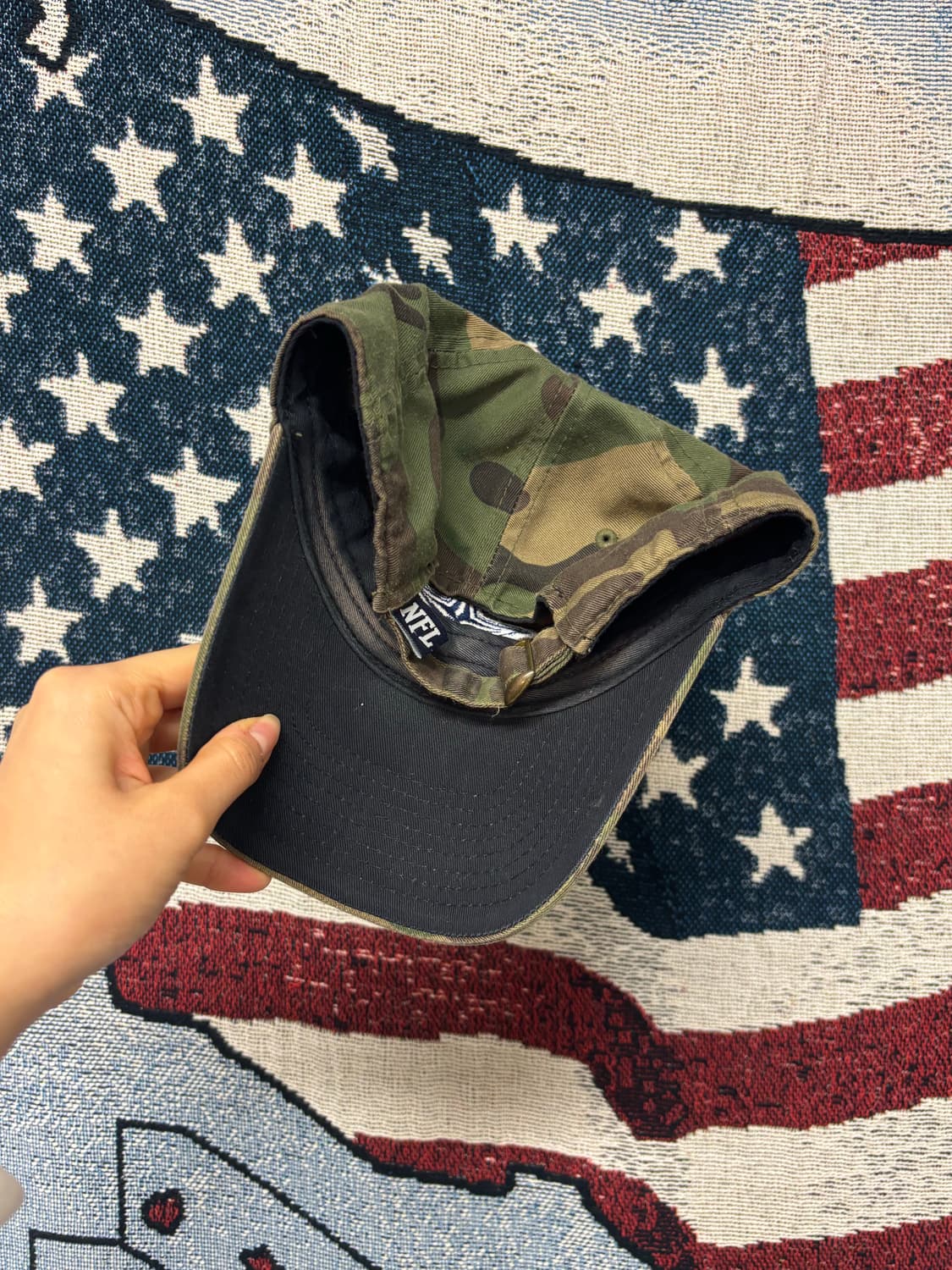 앤에프엘 카모 빈티지 볼캡 상품이미지5