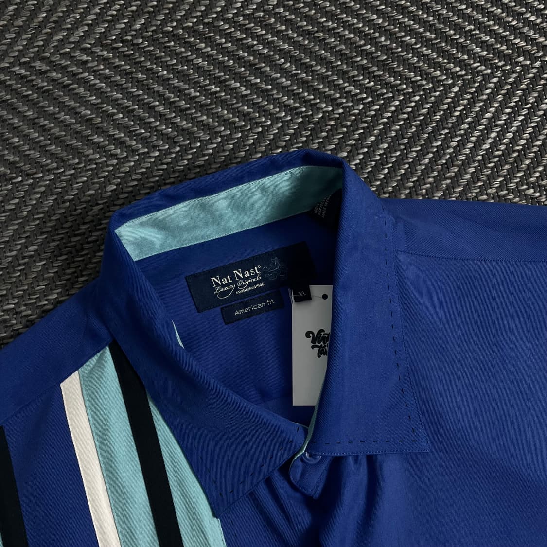 USA 빈티지 쿠바 박시핏 반팔 셔츠o 3903 상품이미지5