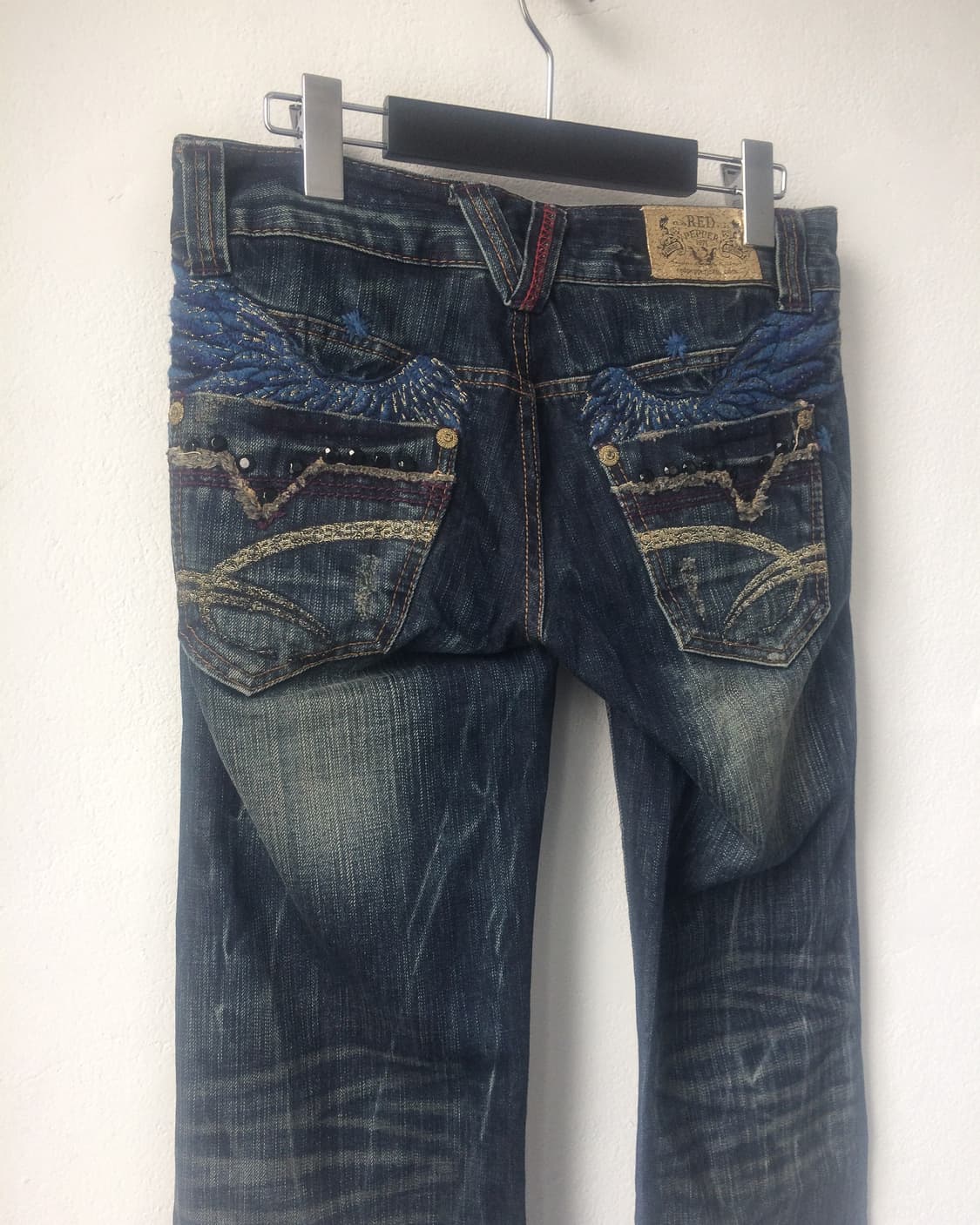 Red pepper denim pants 상품이미지1