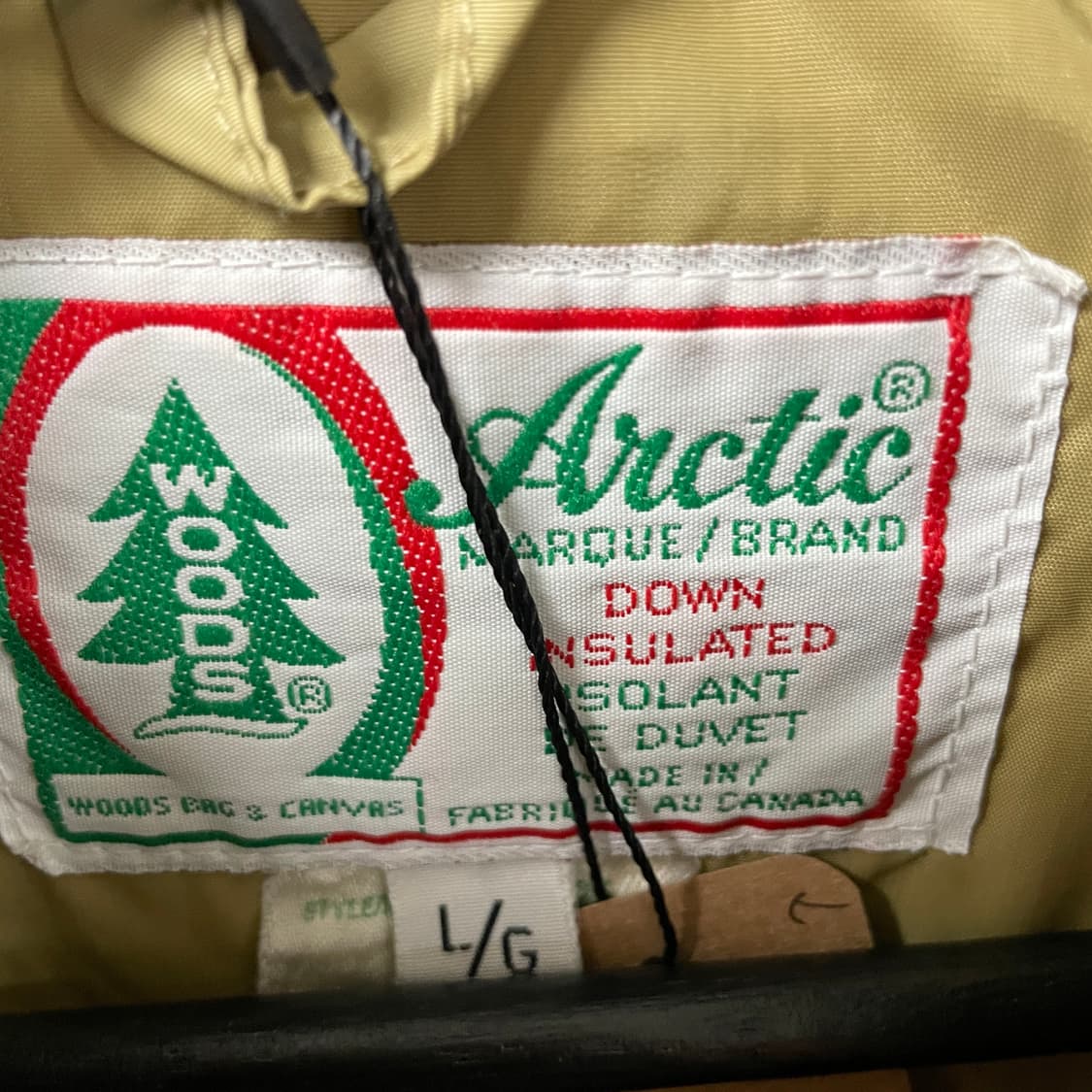 Wods Arctic 빈티지 패딩 L 상품이미지5