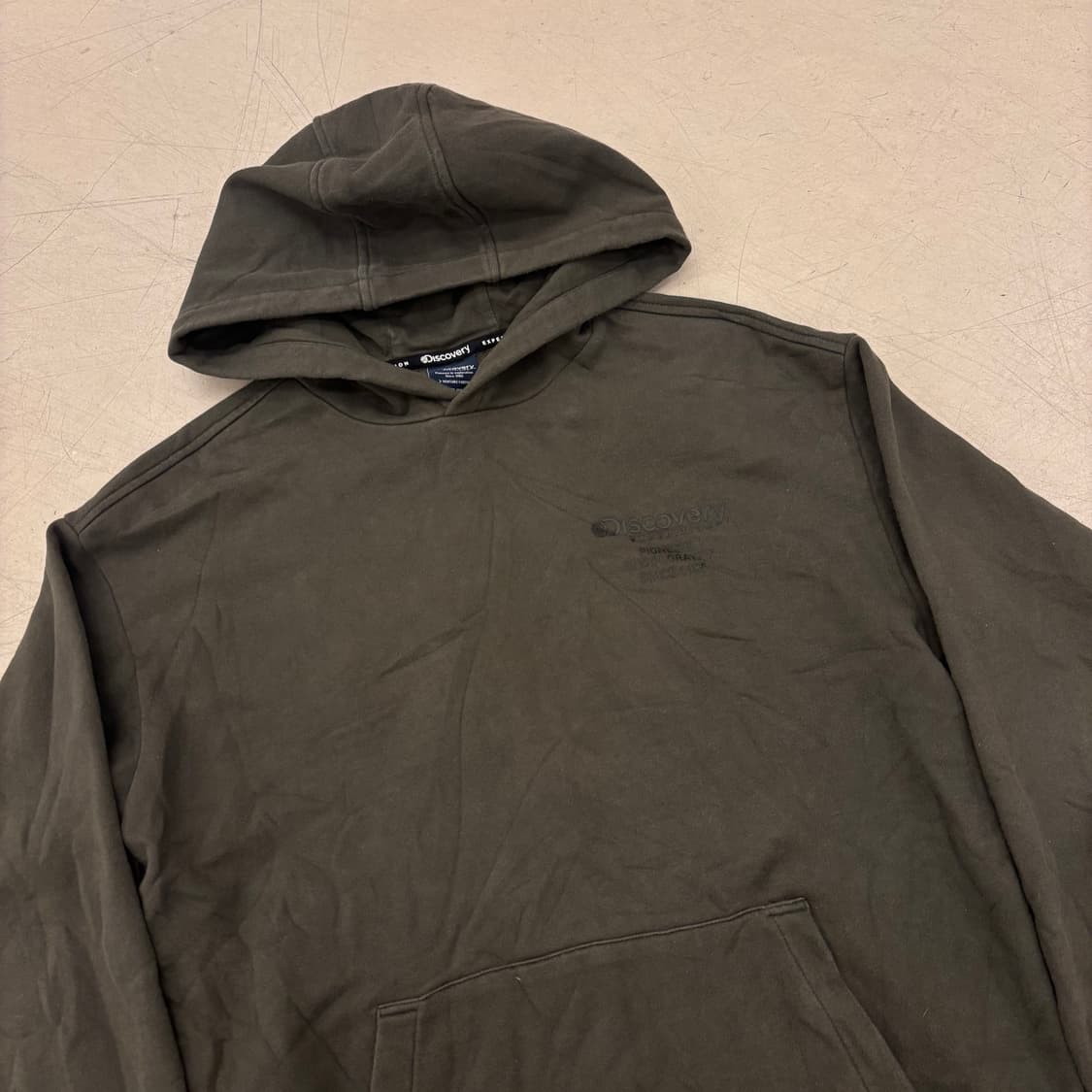 디스커버리 빅로고 후드티 상품이미지3