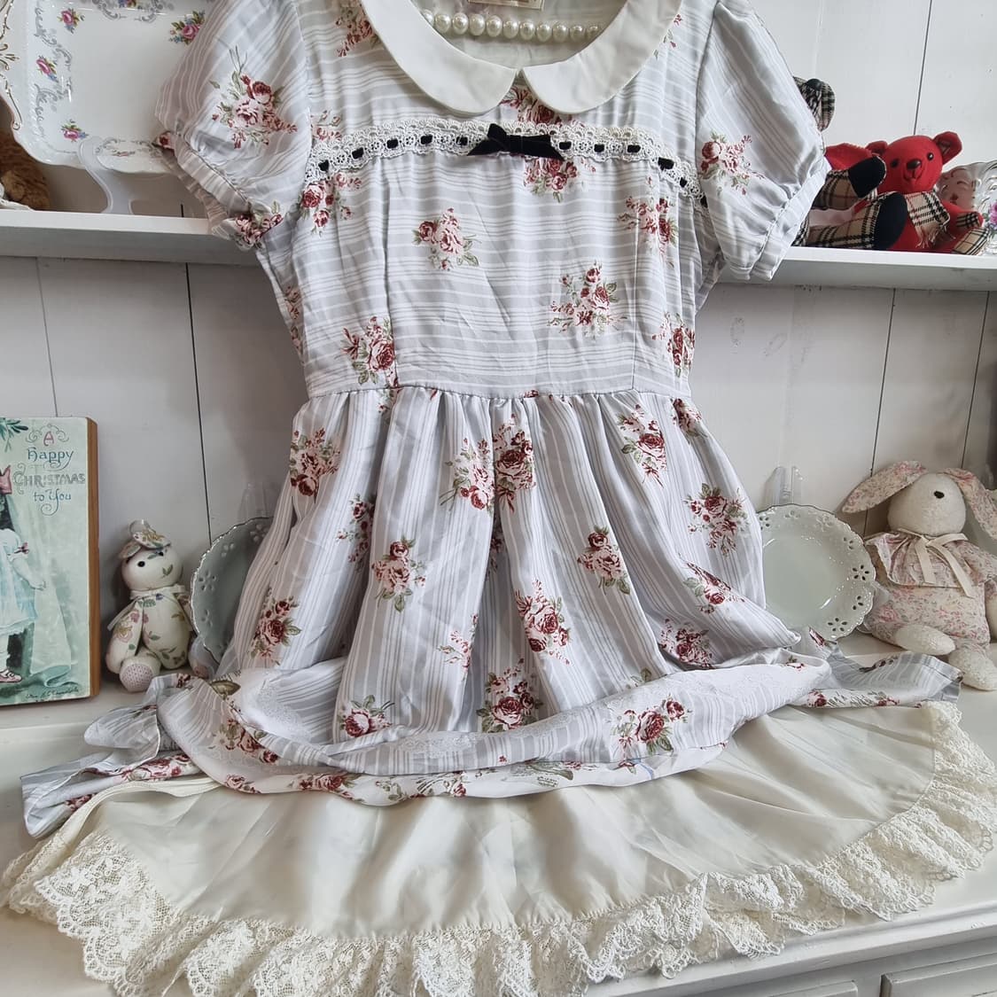 Ank Rouge 플로럴 원피스 상품이미지5