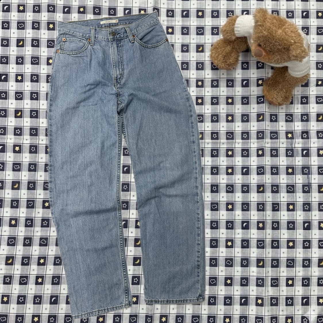 리바이스 DAD JEAN 배기핏 연청 데님 여름 봄 청바지 상품이미지1