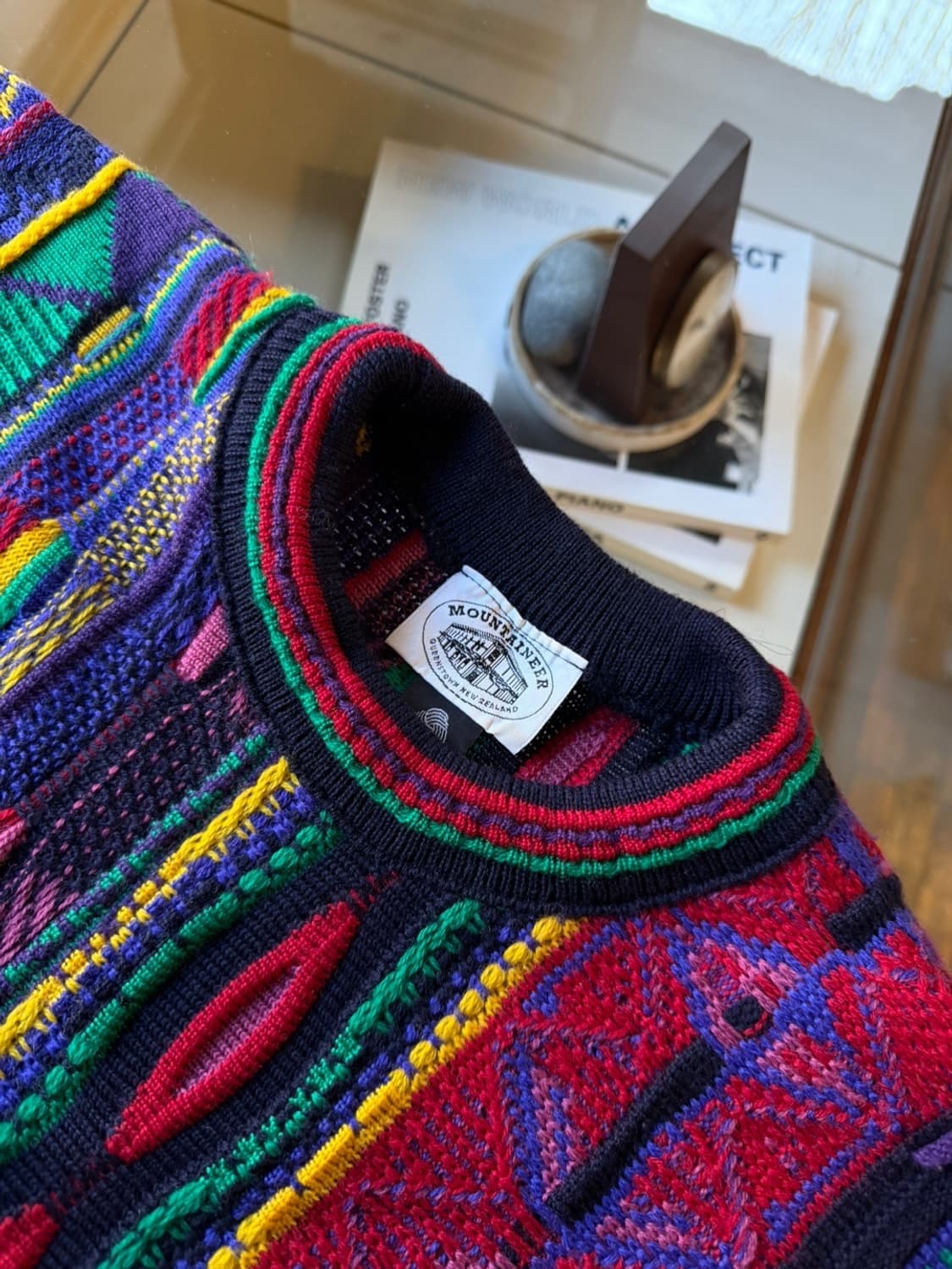 MOUNTAINEER 케이블 니트 100 상품이미지8