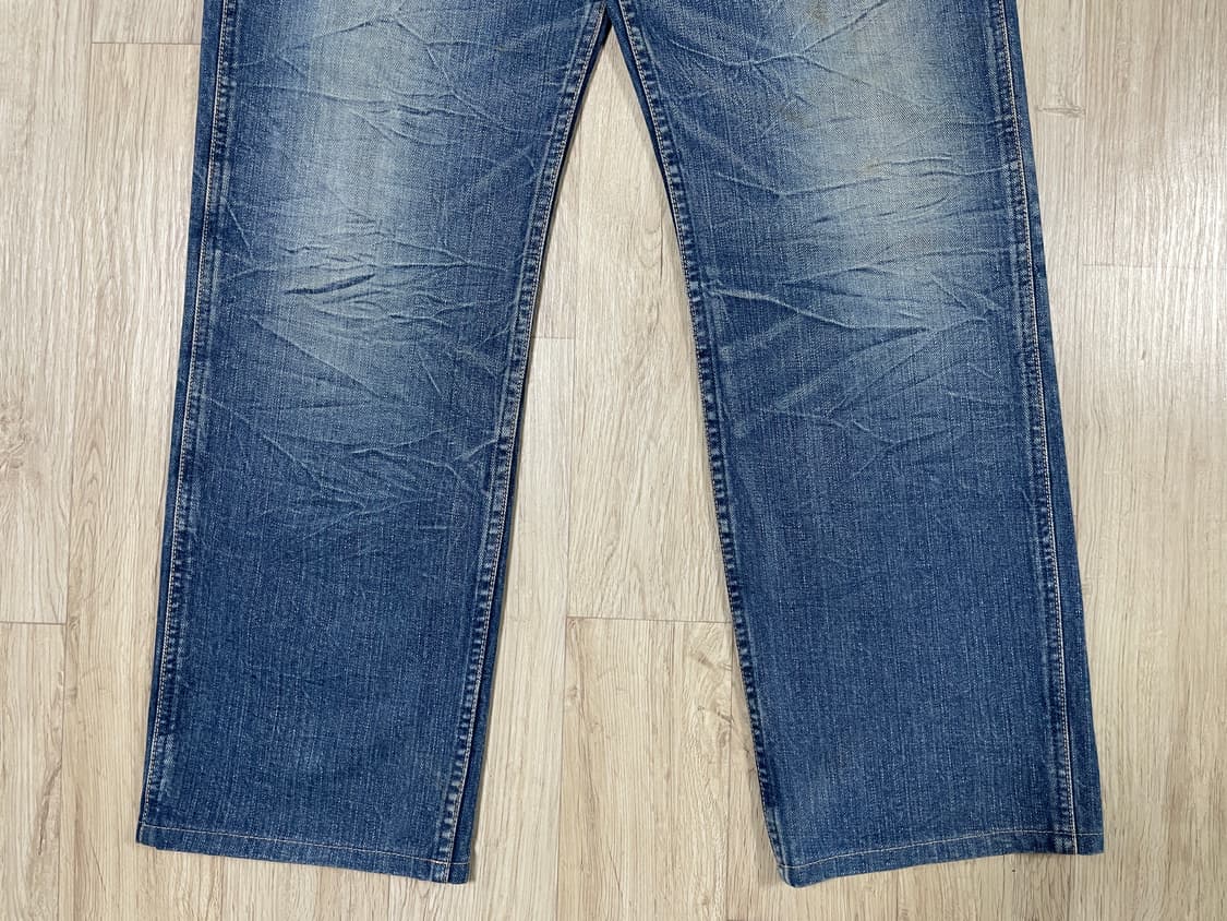 33) 40's 복각 랭글러 벤 로데오 워싱 데님팬츠(RRL&LVC&폴로 상품이미지6