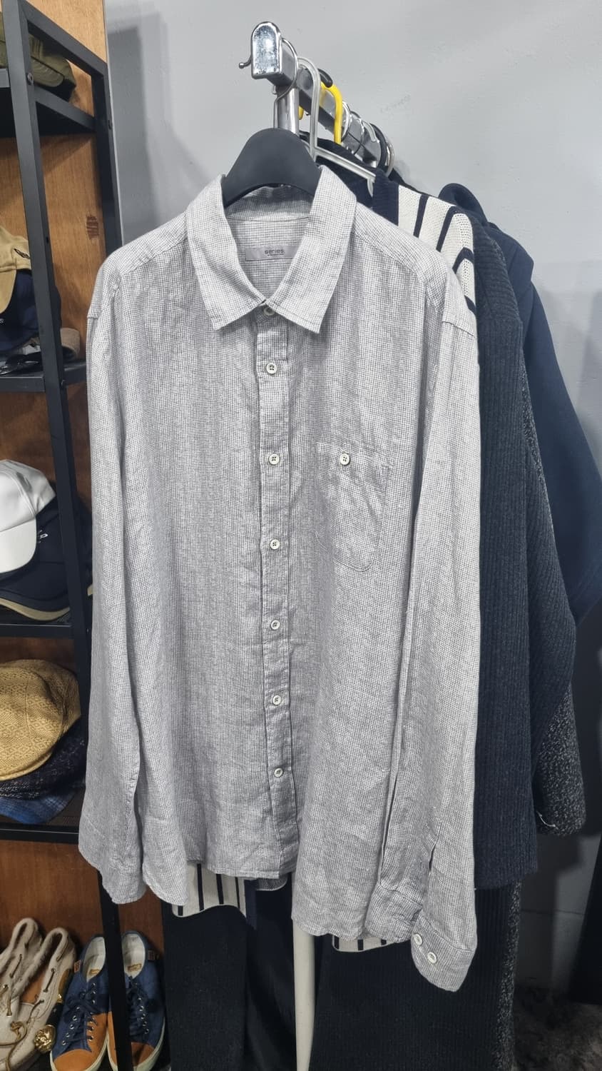 kolon) SERIES 남성용 린넨셔츠 2xL(110) 상태좋음 상품이미지1