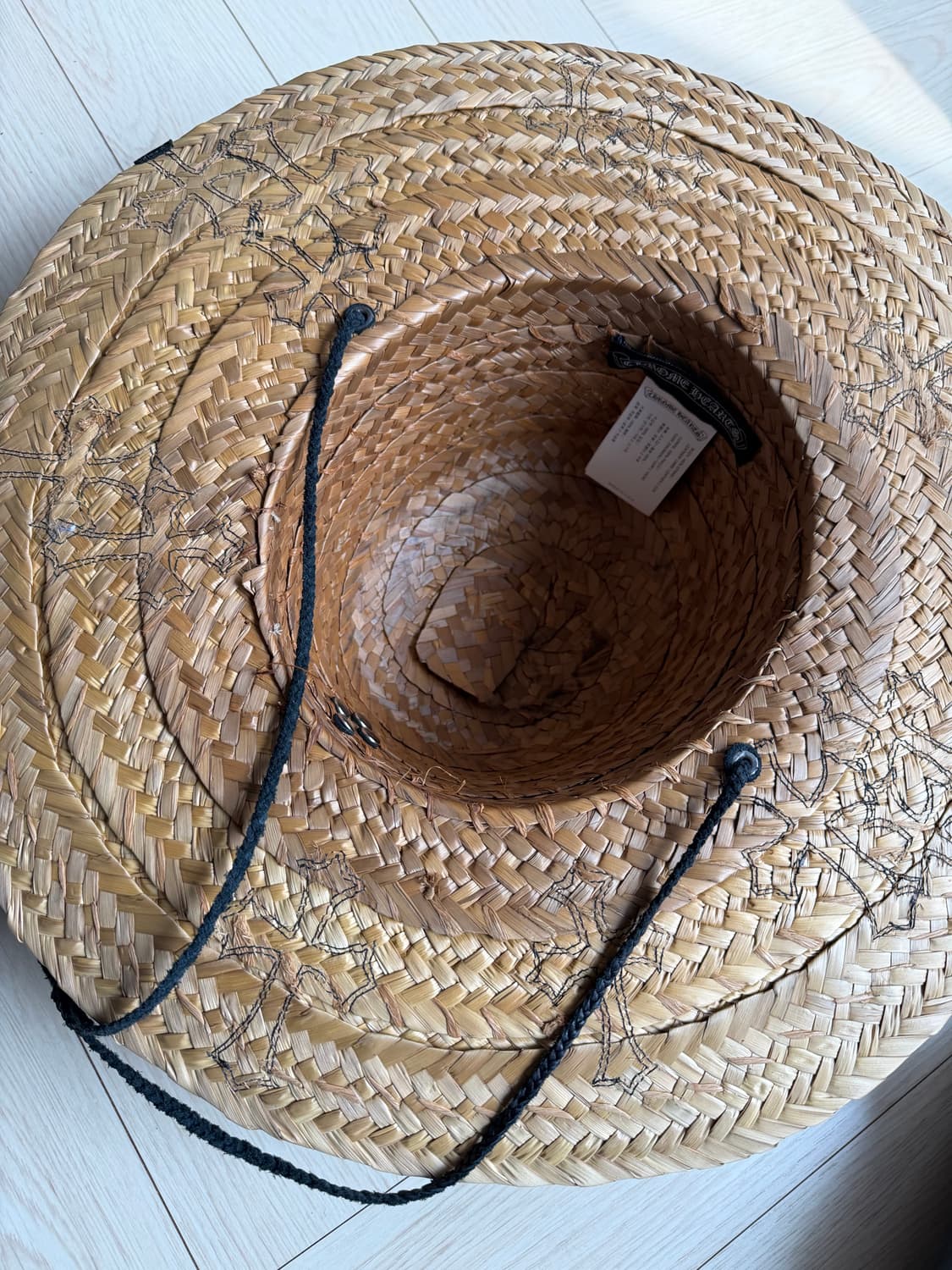 크롬하츠 세메터리 패치 라탄 모자 햇 상품이미지9