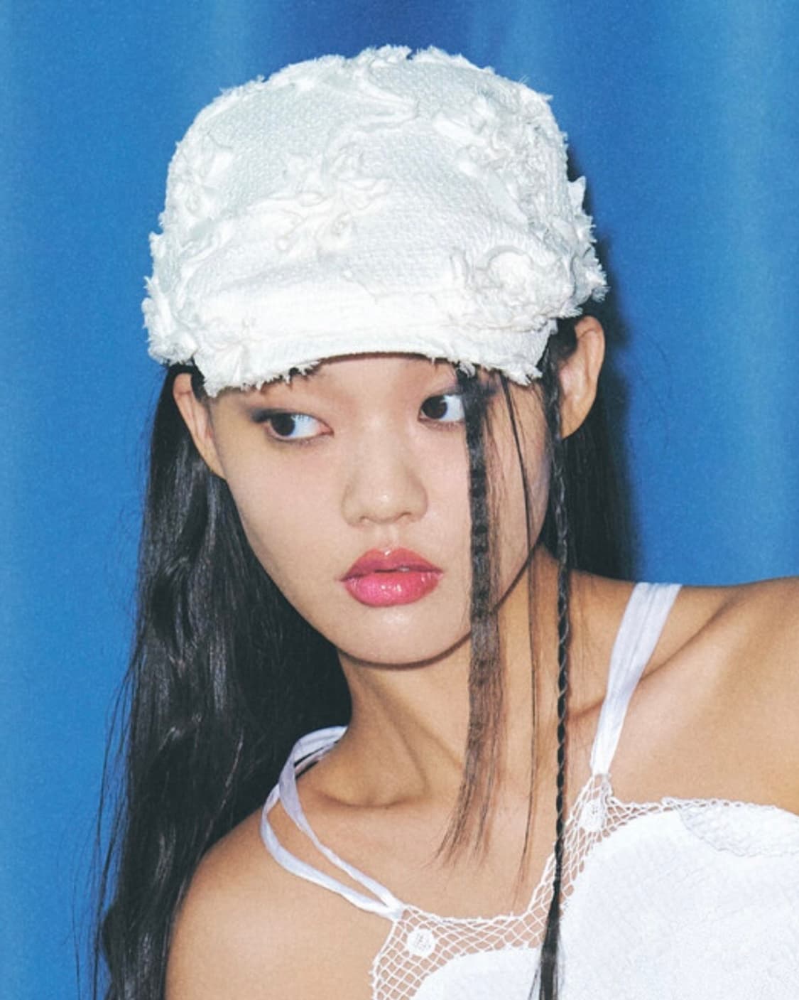 corsage flat cap in eggshell 상품이미지1