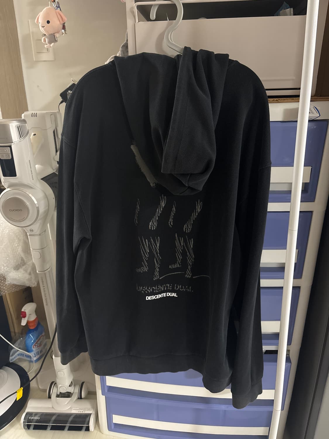 데상트 후드티 105 상품이미지2