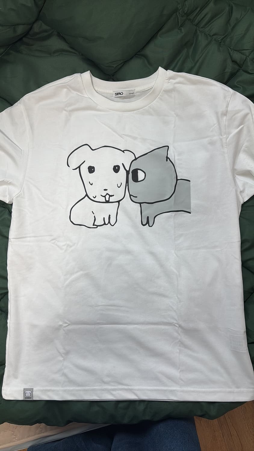 Spao 가나디고냐니 티셔츠 상품이미지1