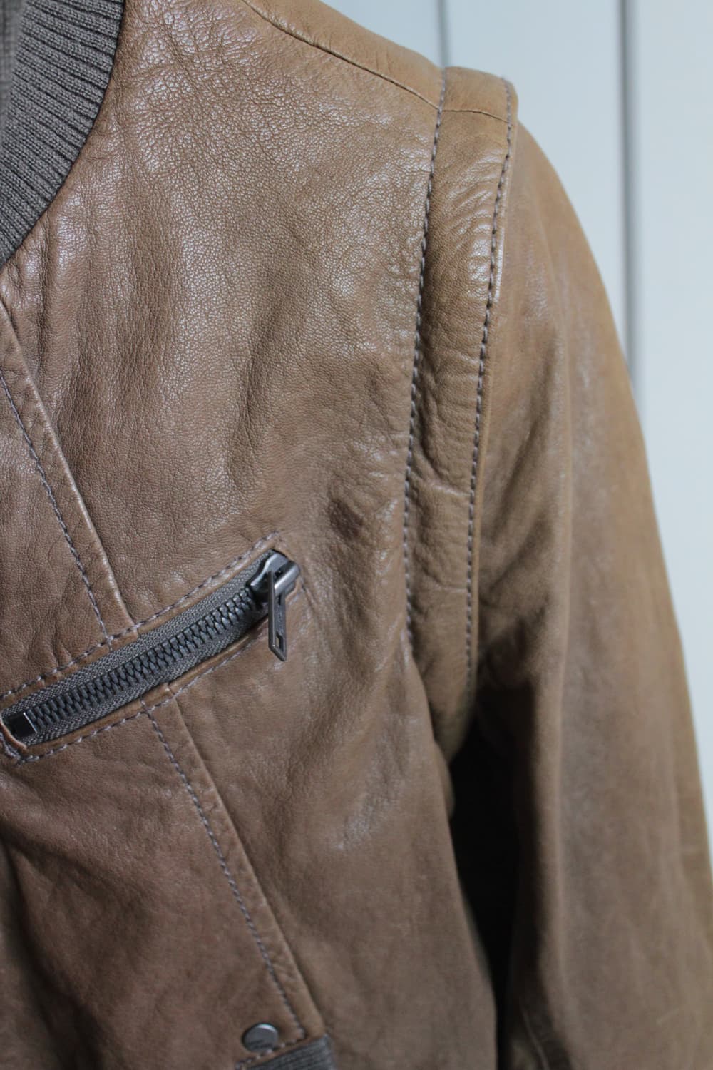 Dkny sheep leather jacket  상품이미지9