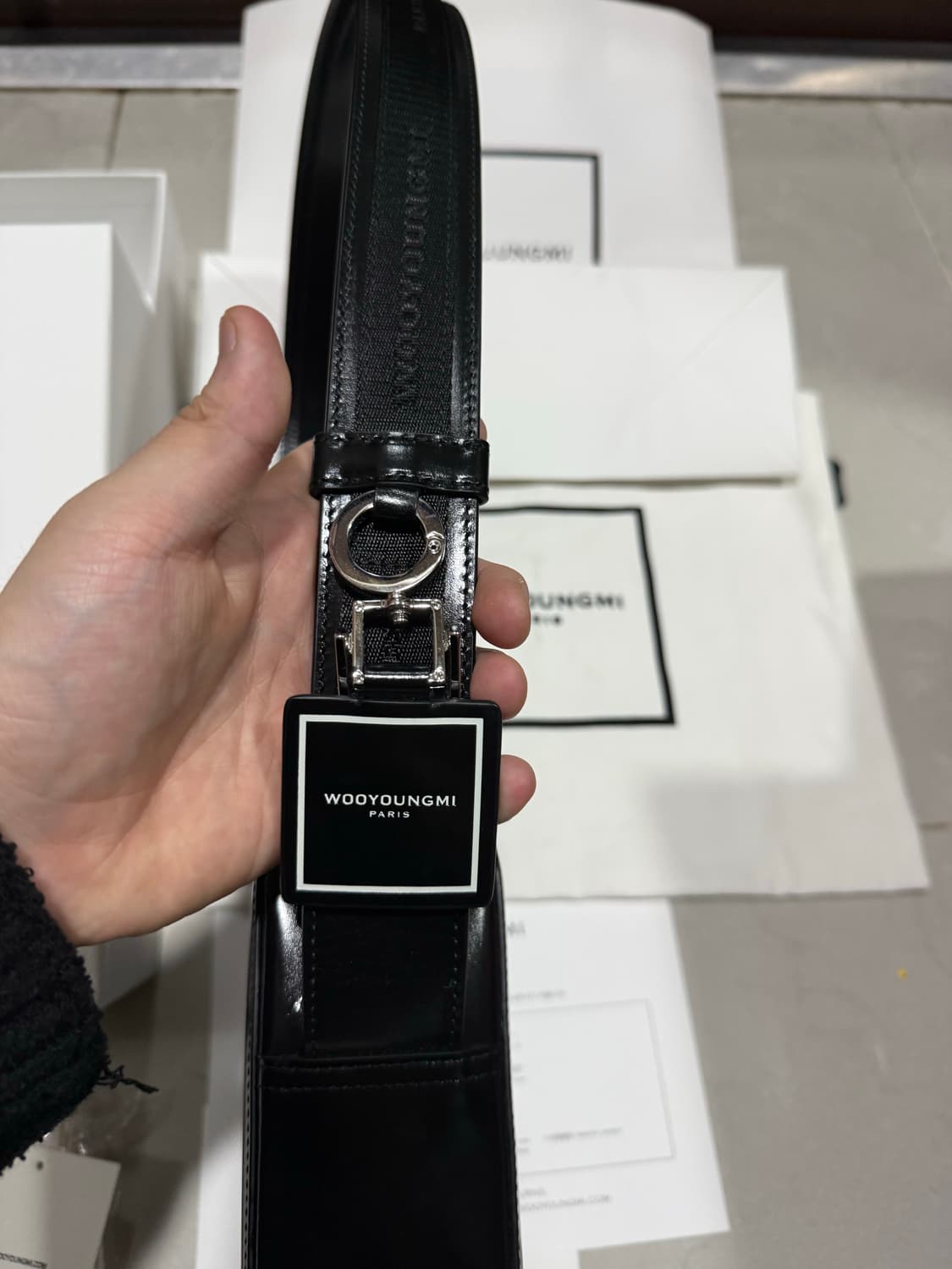 [당일출고,풀박스] 우영미 스퀘어 미니백 크로스백 상품이미지4