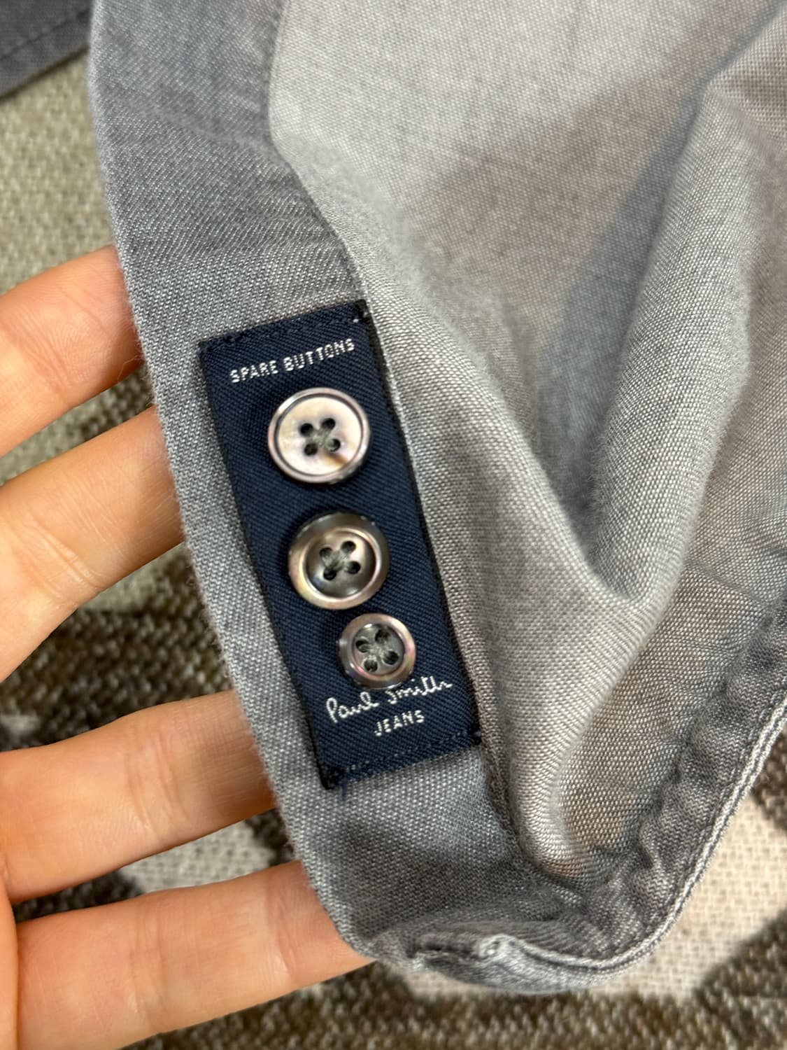 폴스미스  그레이 워시드 셔츠 상품이미지9