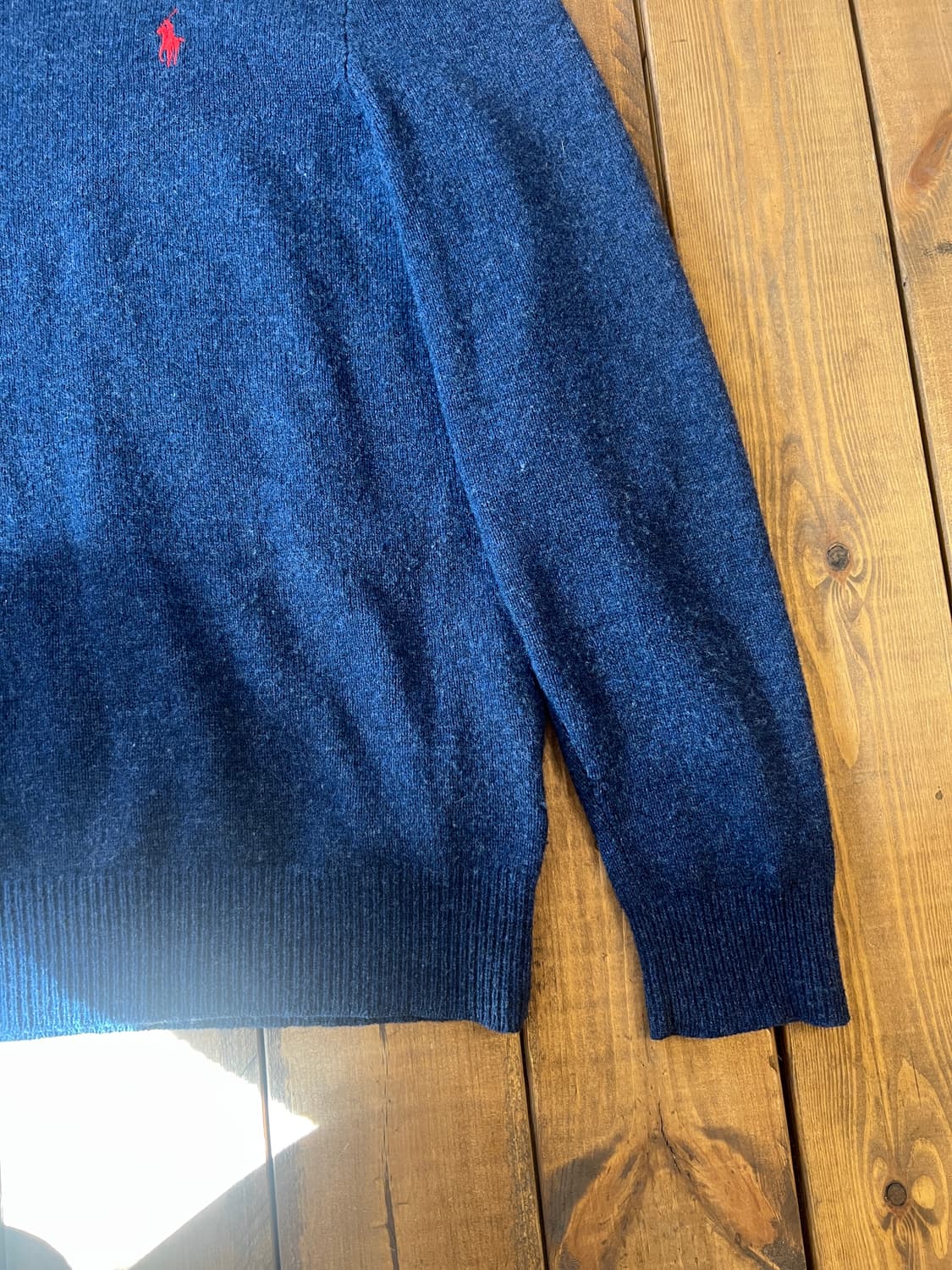 폴로 네이비 오버 니트 상품이미지8