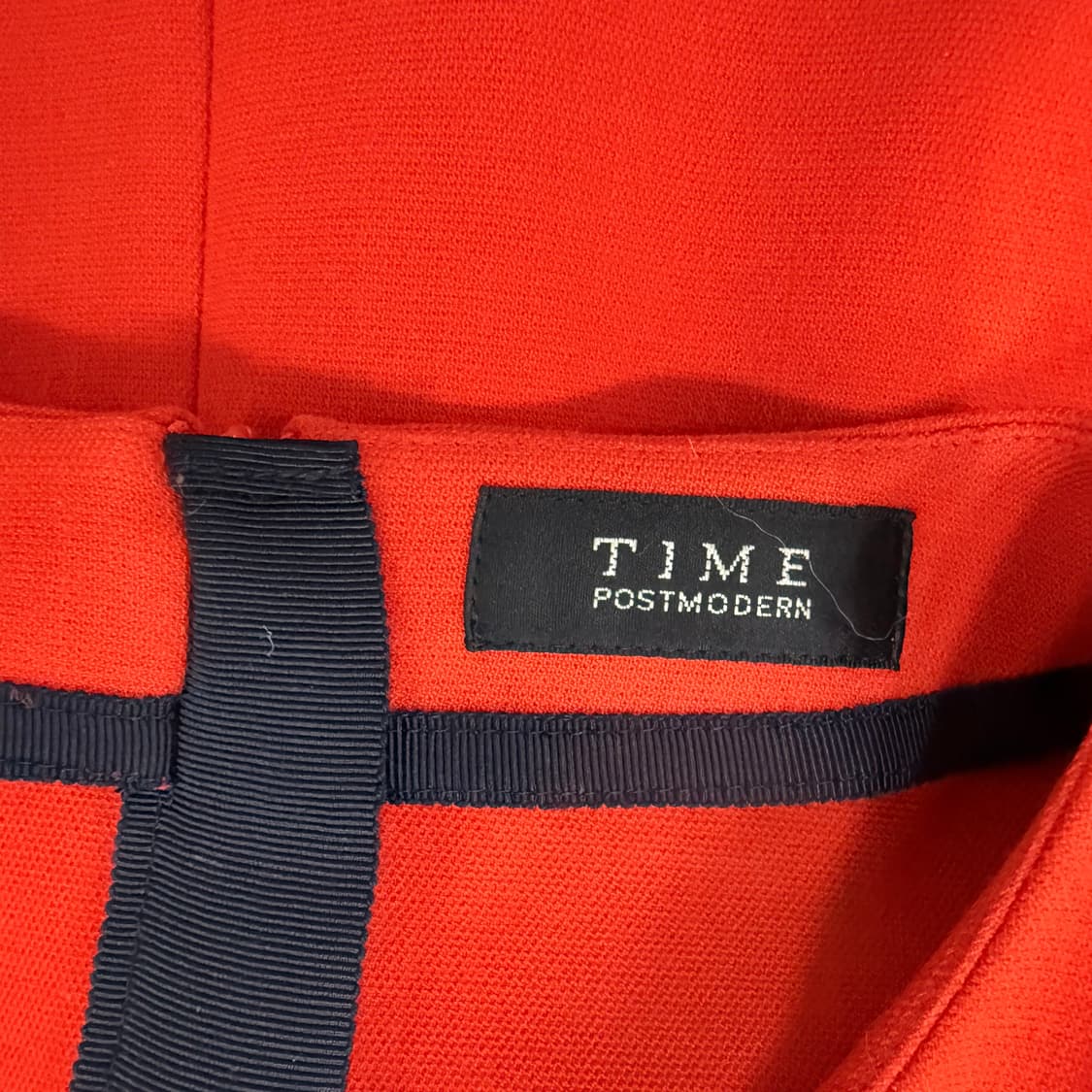 F 한섬 타임 여성 컬러블록 스웨터 0202T1 상품이미지3