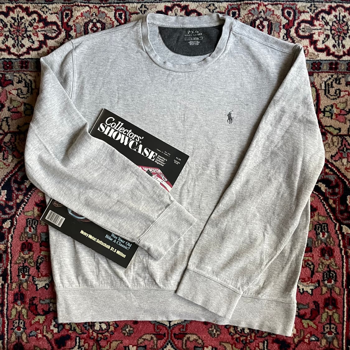 폴로 랄프로렌 그레이 크루넥 스웻셔츠 상품이미지6