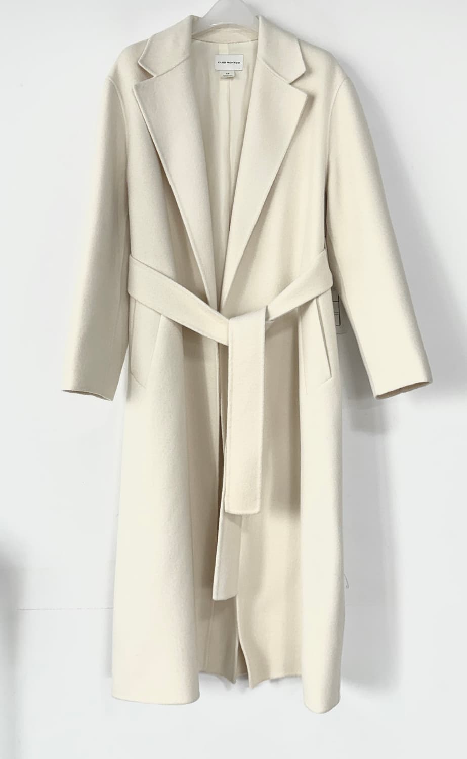 클럽모나코 캐시미어 블렌드 벨티드 코트 상품이미지2