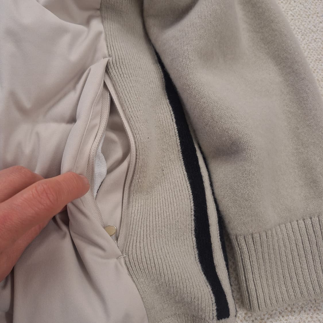 해지스골프  구스방풍가디건105 상품이미지5