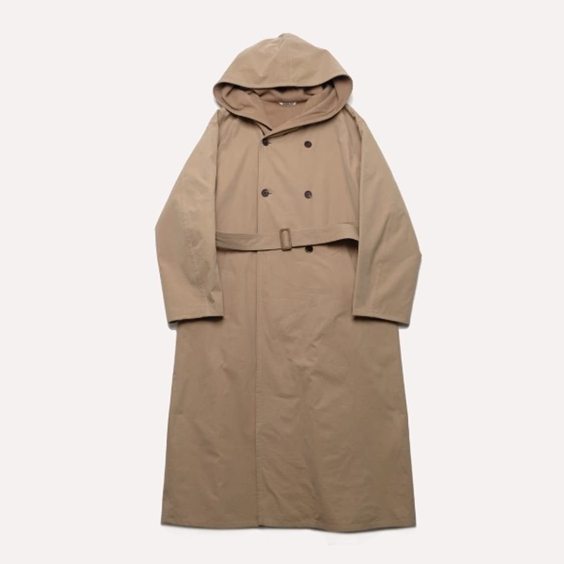 finx hard twist gabardine hooded double  상품이미지1