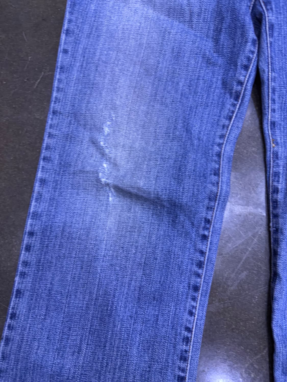 D&G 돌체앤가바나 빈티지 워싱 레귤러핏 데님팬츠 32 상품이미지6