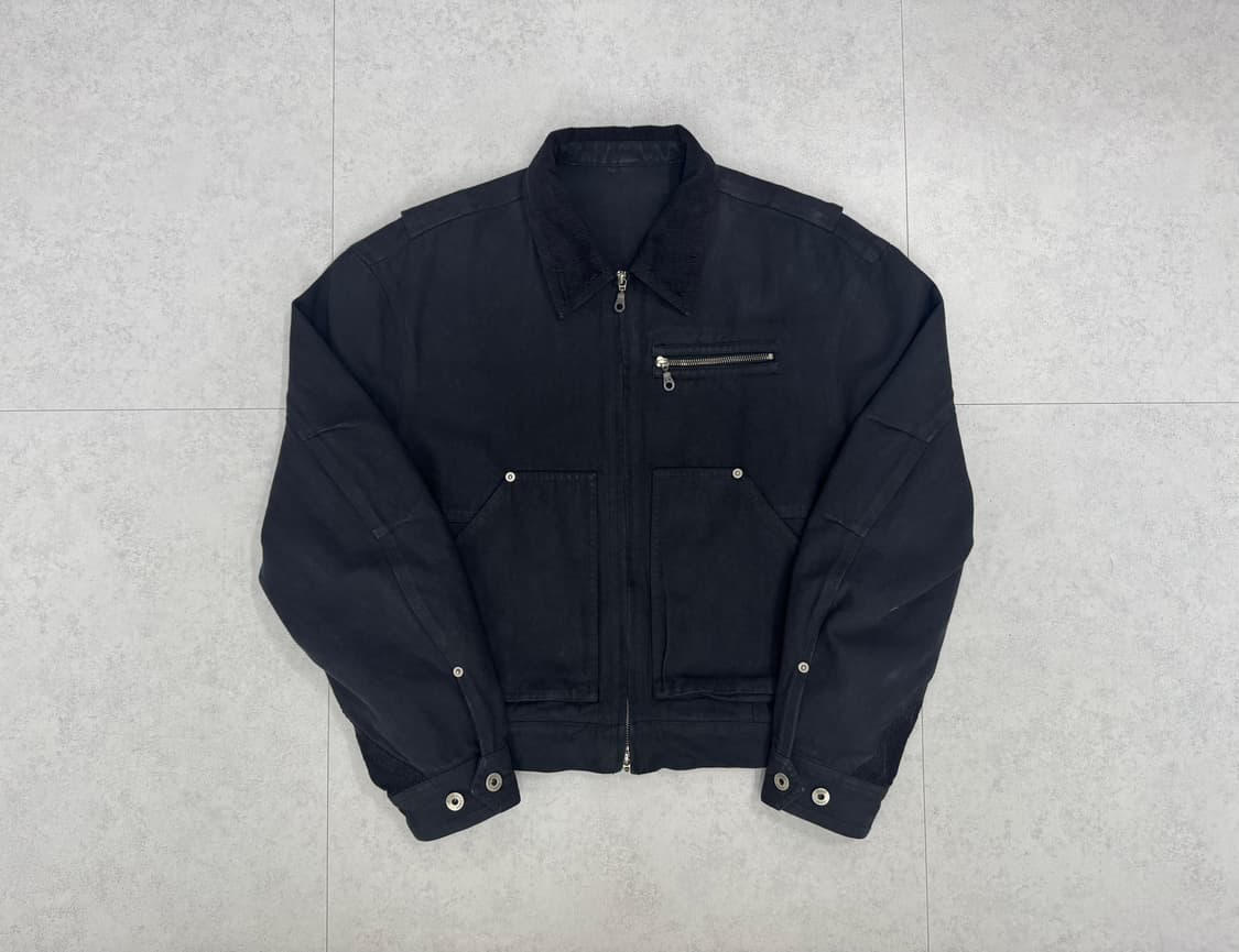 쿠어 오버다잉 페이디드 워크자켓 주우재 착용 상품이미지2