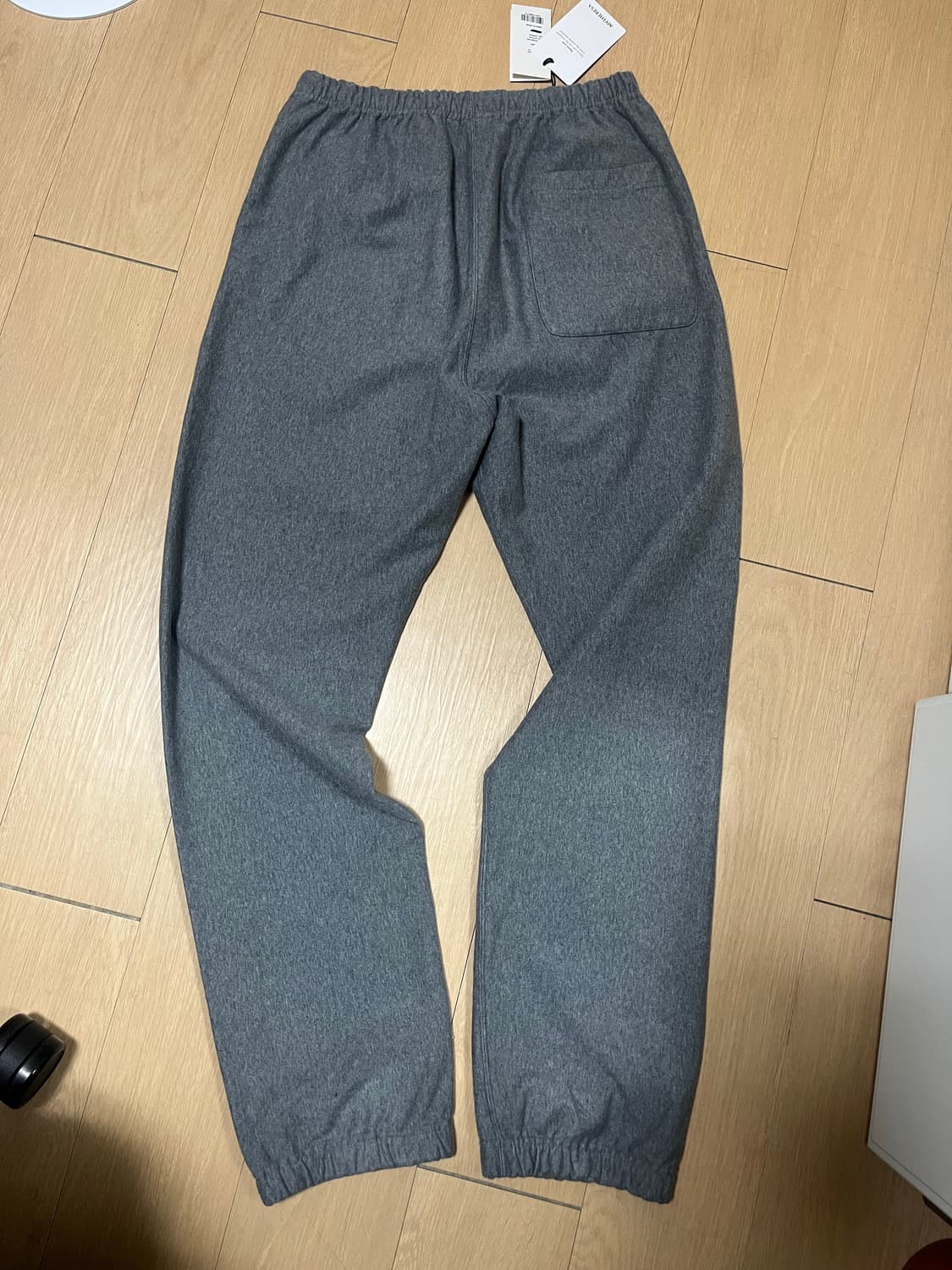 [4]오라리 슈퍼밀드 스웻팬츠 그레이 상품이미지4