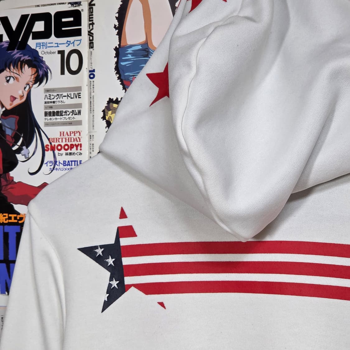 아디다스 성조기 USA 별 후드 희귀 져지  상품이미지5