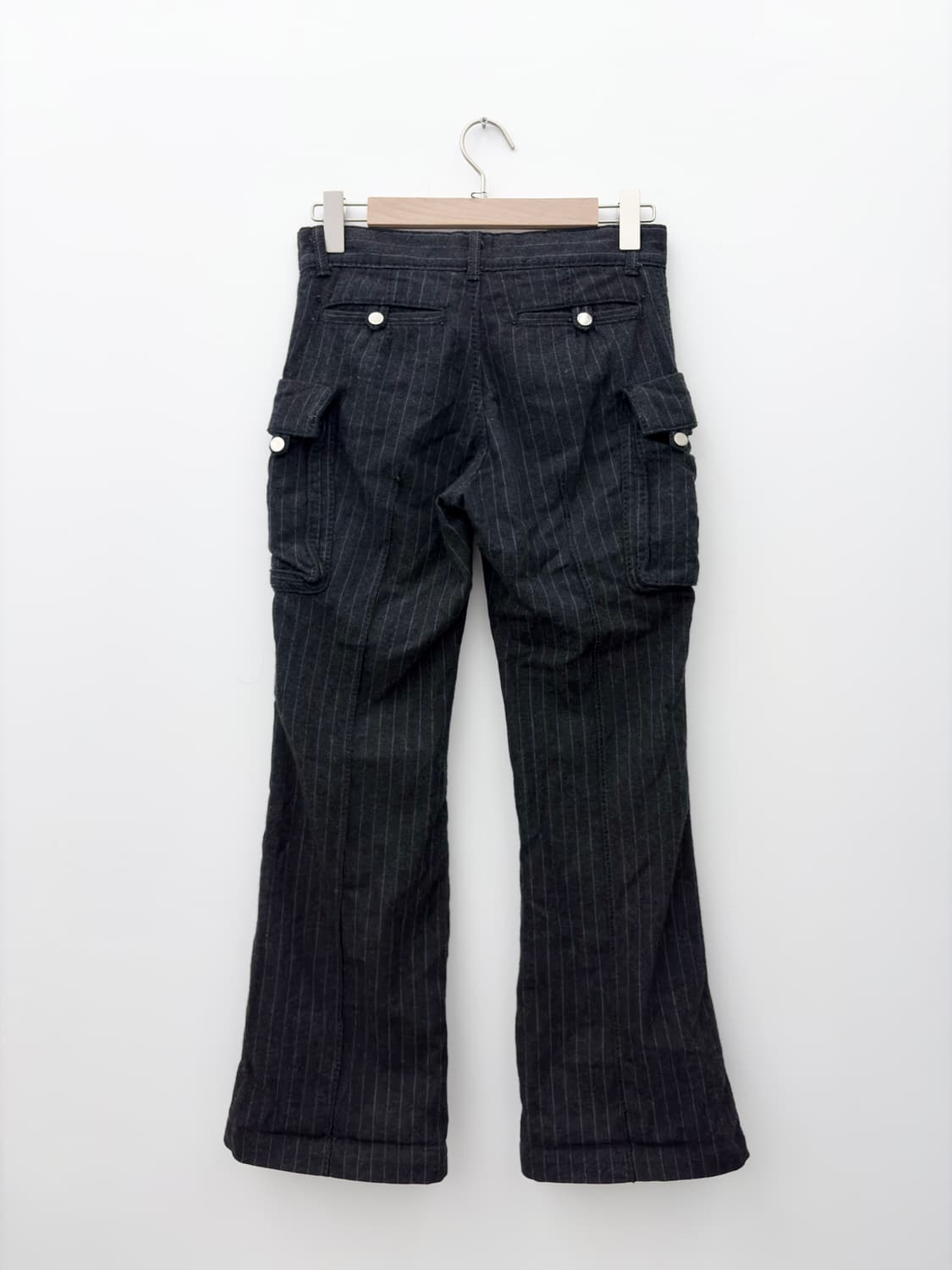 WOOL STRIPE CARGO PANTS 상품이미지6