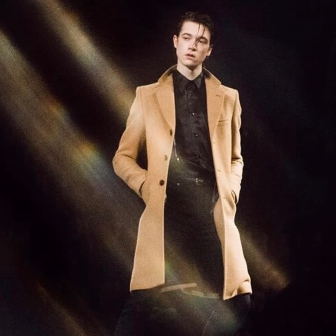 생로랑 15fw 카멜헤어코트 상품이미지1