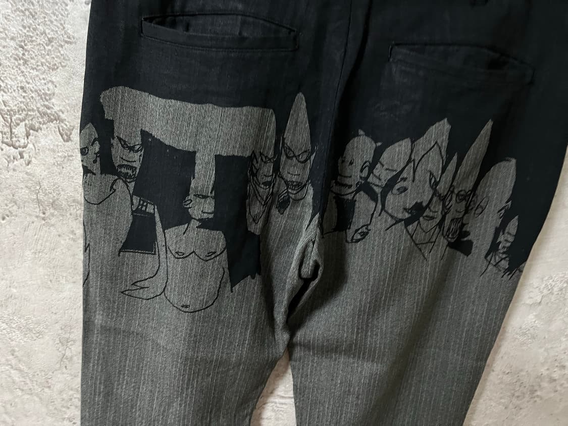 언더커버 × Futura 2001AW Cartoon Trousers 바지 상품이미지7