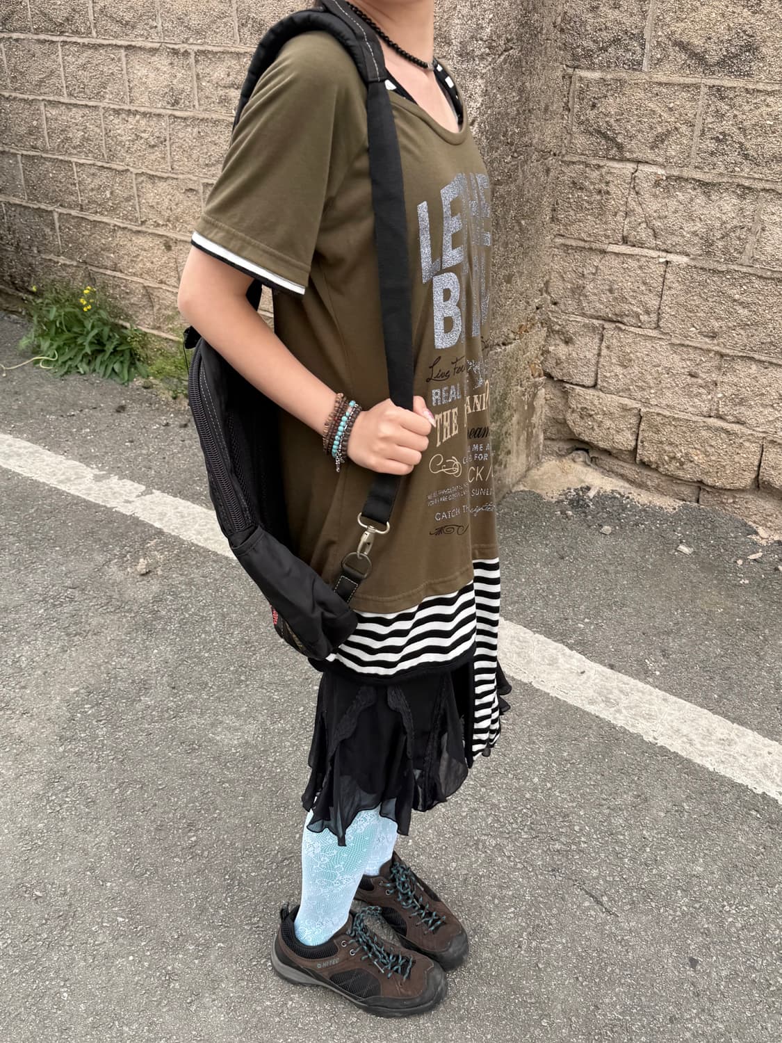 y2k 레이어드 상의 세트 상품이미지10