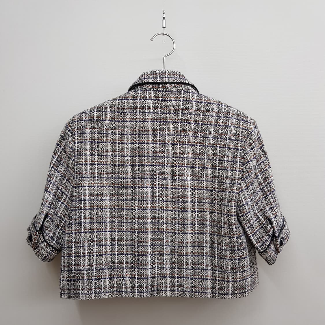 산드로 SANDRO 트위드 크롭 자켓 스커트 투피스 세트 상품이미지5