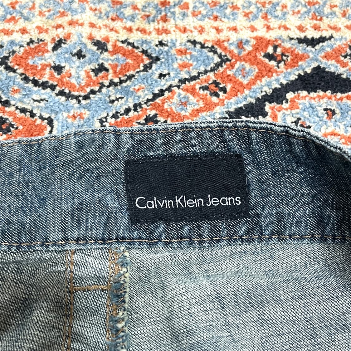 캘빈클라인 진 연청 데님팬츠 남성32 상품이미지4