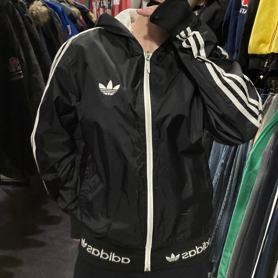[IM]아디다스 바람막이 블랙 상품이미지3